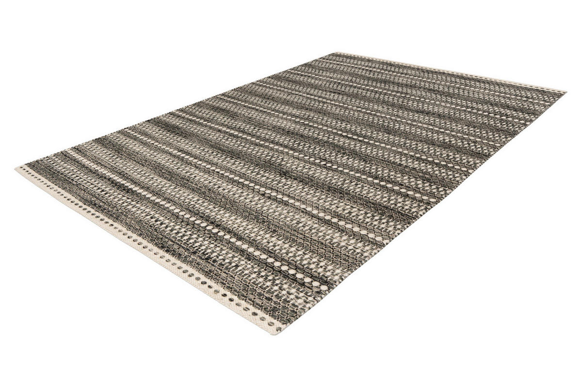 FLACHWEBETEPPICH 120/170 cm My Jaipur Dunkelbraun, Beige  - Dunkelbraun/Beige, KONVENTIONELL, Textil (120/170cm) - Obsession