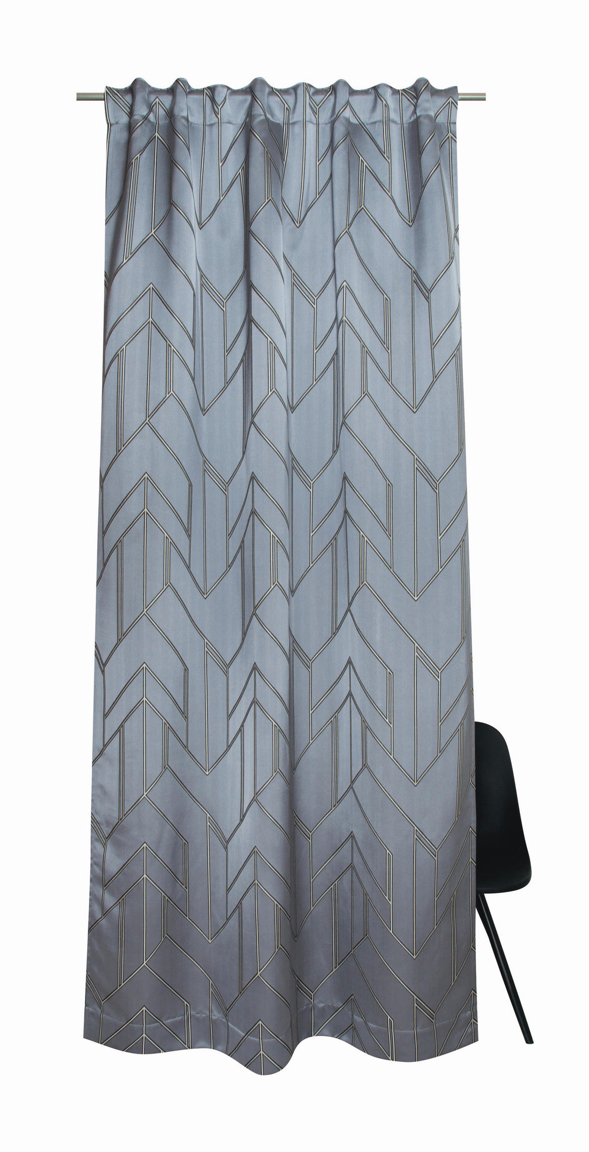 FERTIGVORHANG  blickdicht  130/250 cm   - Anthrazit/Grau, Basics, Textil (130/250cm) - Schöner Wohnen