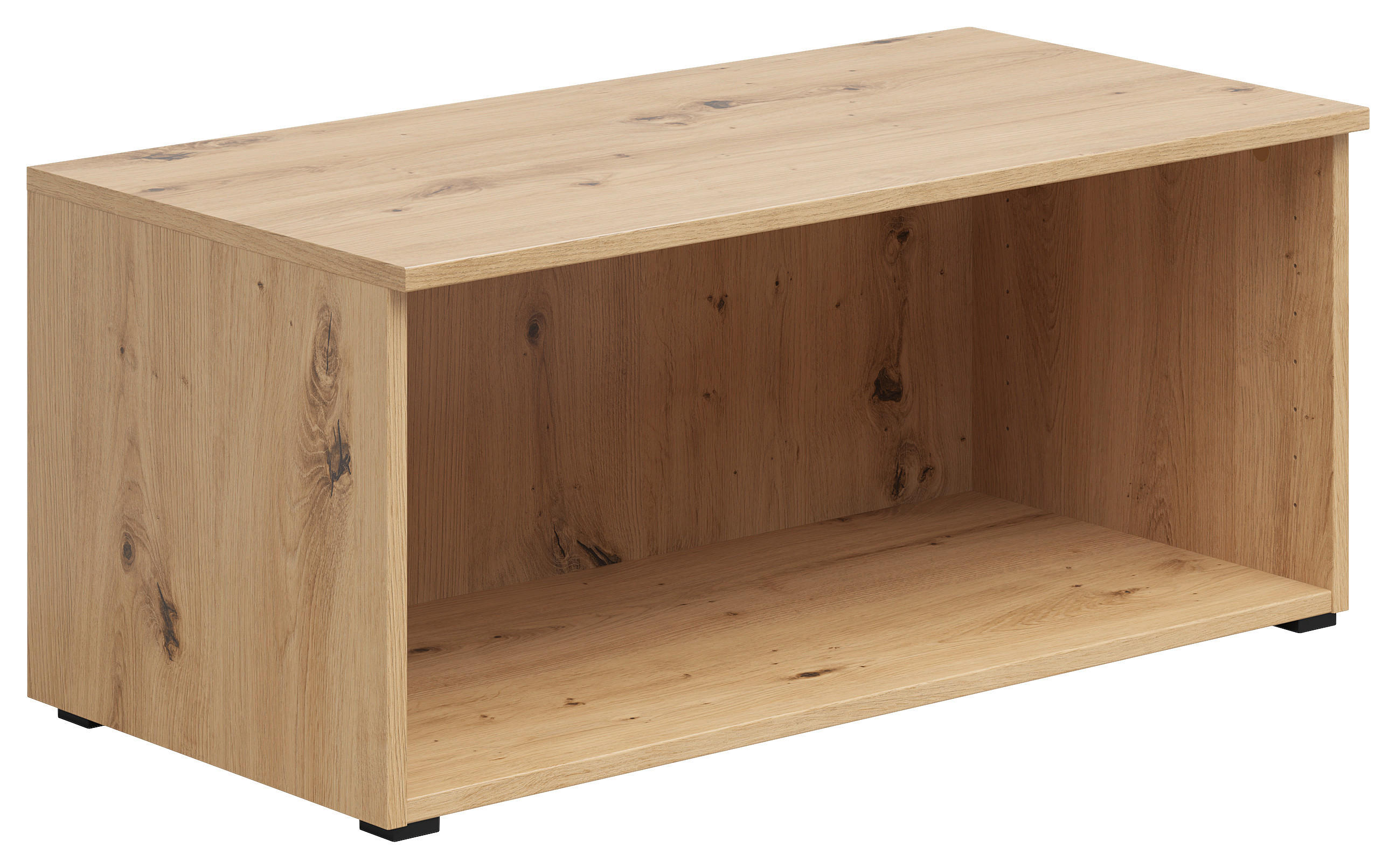 Milino Regalaufsatz Eiche Artisan 80x35x40 cm