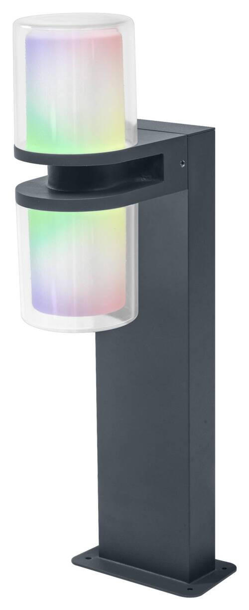 WEGELEUCHTE Smart+ Outdoor WiFi Flare Updown 19,4/14,4/50 cm   - Dunkelgrau/Weiß, Basics, Metall (19,4/14,4/50cm) - Ledvance