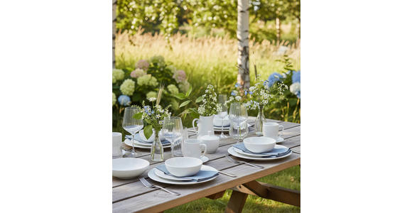 KOMBISERVICE NELE 24-teilig  - Weiß, KONVENTIONELL, Keramik - Landscape