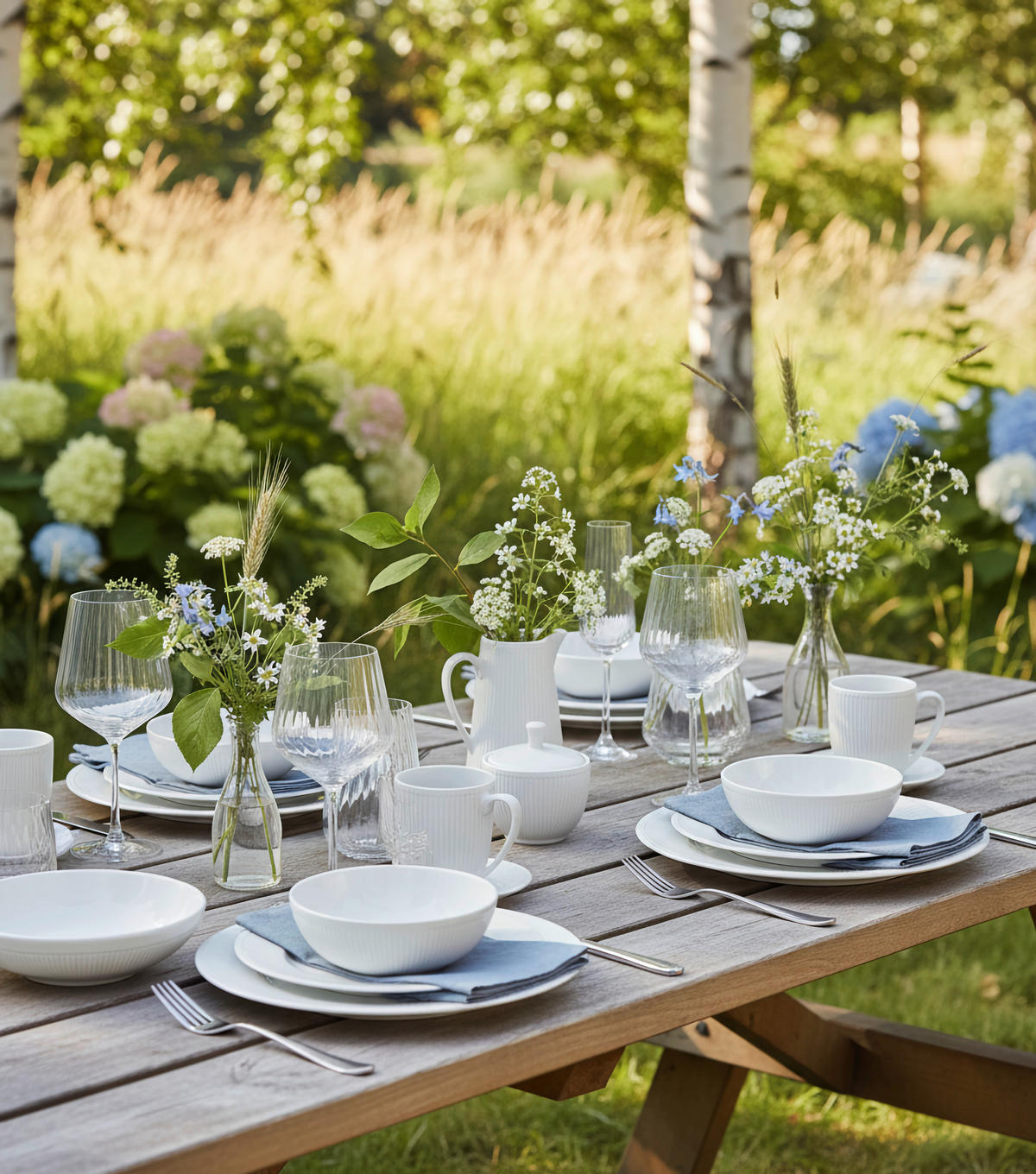 KOMBI SERVIS    24-dijelni   NELE  - bijela, Konvencionalno, keramika - Landscape