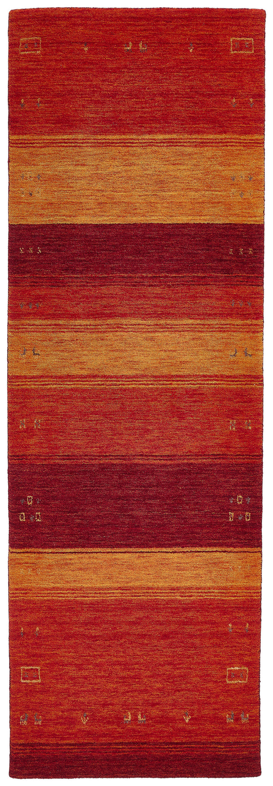 LÄUFER 80/250 cm Edition Alkatif Nomad  - Rot, KONVENTIONELL, Textil (80/250cm) - Cazaris