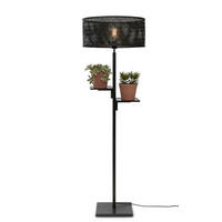 STEHLEUCHTE GOOD&MOJO 50/50/158 cm Industrial  - Schwarz, Trend (50/50/158cm) - Good & Mojo