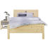 BETT in Grau, Fichtefarben - Fichtefarben/Grau, KONVENTIONELL, Holz (120/200cm) - Linea Natura BETT in Grau, Fichtefarben - Fichtefarben/Grau, KONVENTIONELL, Holz (120/200cm) - Linea Natura