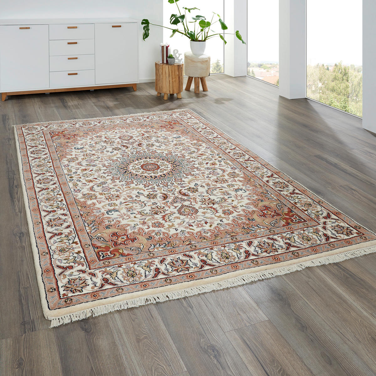 ORIENTÁLNY KOBEREC, 160/230 cm krémová - krémová, Lifestyle, textil (160/230cm) - Cazaris