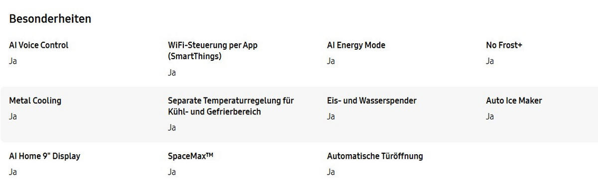 SIDE-BY-SIDE 91,2/178,4/72,6 cm  - Edelstahlfarben, Trend (91,2/178,4/72,6cm) - Samsung