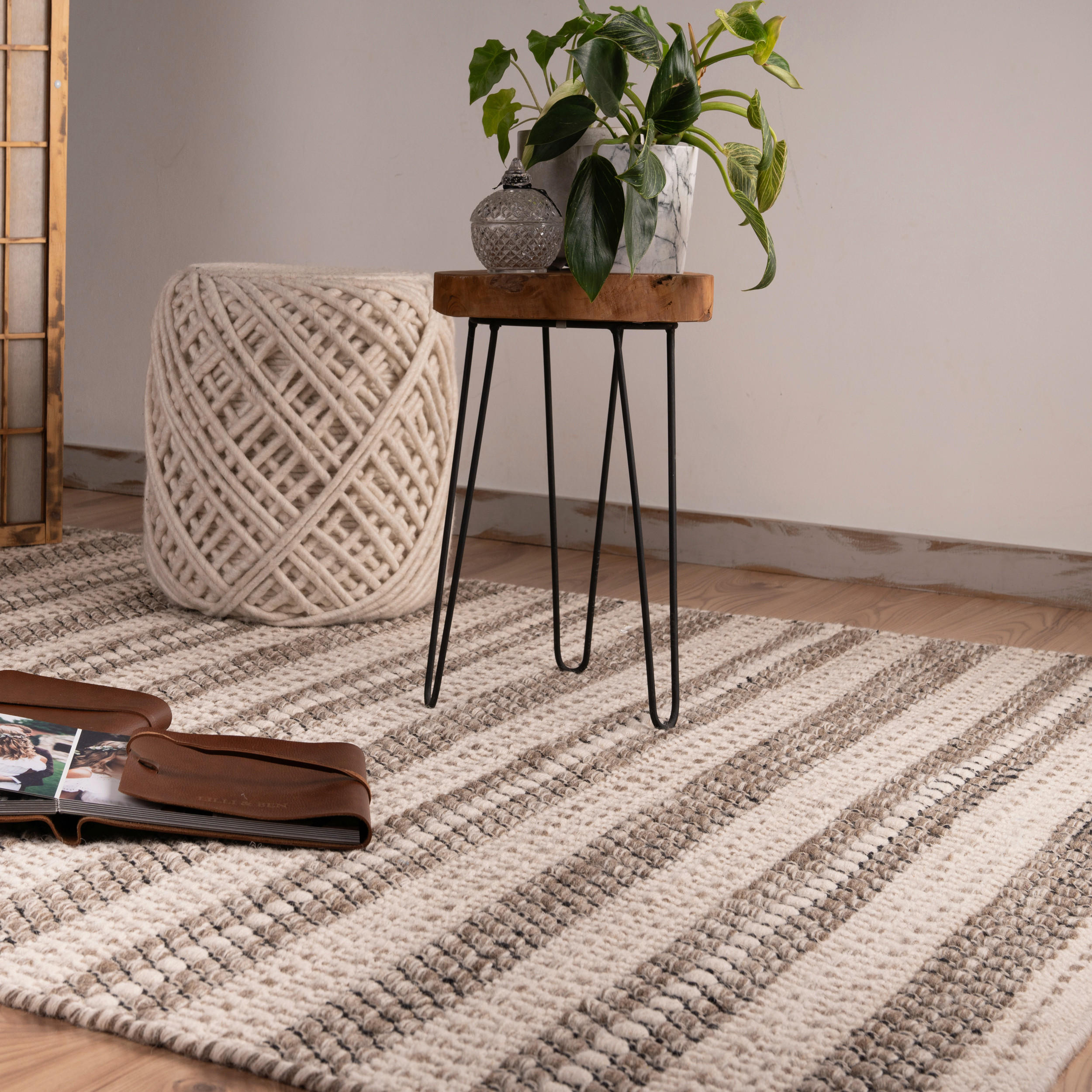 FLACHWEBETEPPICH 120/170 cm My Jaipur  - Hellbraun/Beige, Konventionell, Textil (120/170cm)
