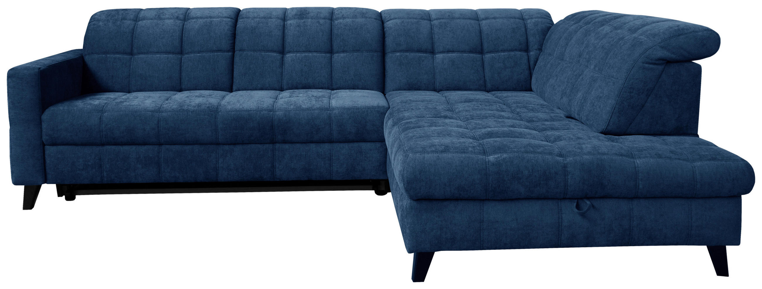 Xora ROHOVÁ SEDACIA SÚPRAVA, textil, modrá