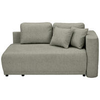 CHAISELONGUE Chenille Braun  - Schwarz/Braun, KONVENTIONELL, Kunststoff/Textil (171/73/93cm) - Carryhome