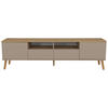 TV-ELEMENT - Taupe/Eichefarben, Design, Holz/Holzwerkstoff (192/54/43cm)