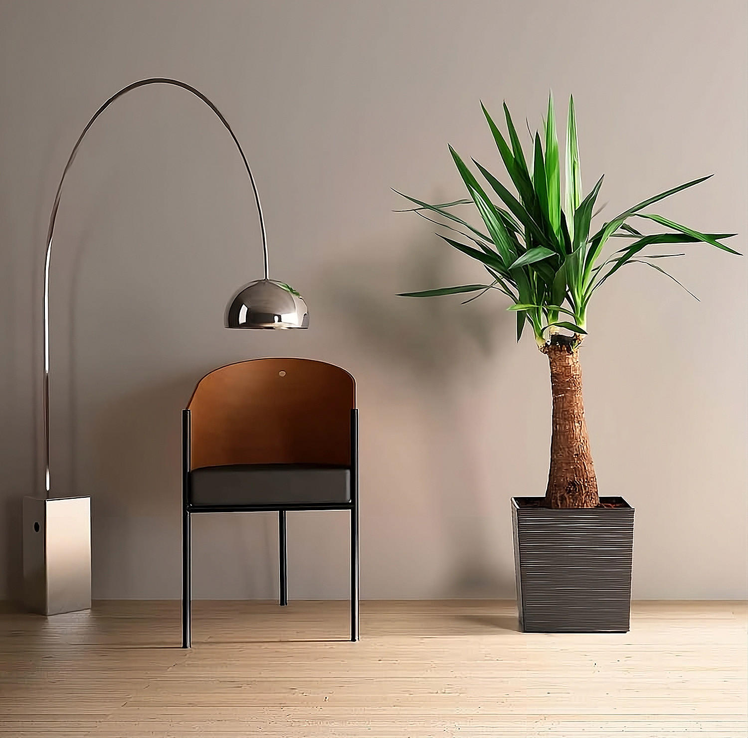 PFLANZENTOPF   - Anthrazit, Basics, Kunststoff (40/41,5/40cm) - Siena Garden