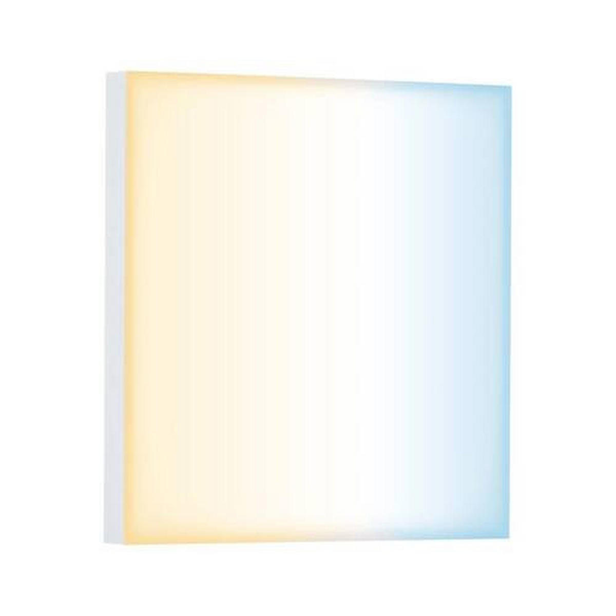 LED-PANEEL 22,5/22,5/5 cm   - Weiß, Design, Metall (22,5/22,5/5cm) - Paulmann