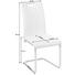 SCHWINGSTUHL in Metall, Textil Chromfarben, Schwarz - Chromfarben/Schwarz, Design, Textil/Metall (43/96/58,5cm) - CARRYHOME