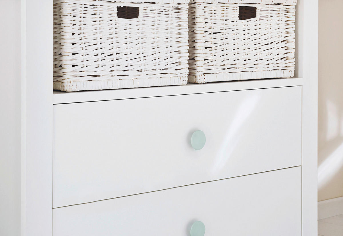 BABYZIMMER FLORENTINA  - Weiß, ROMANTIK / LANDHAUS, Holz/Holzwerkstoff - Pinolino