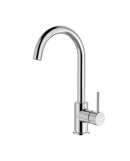 KÜCHENARMATUR - Chromfarben, Basics, Metall (25/28cm) - HKT