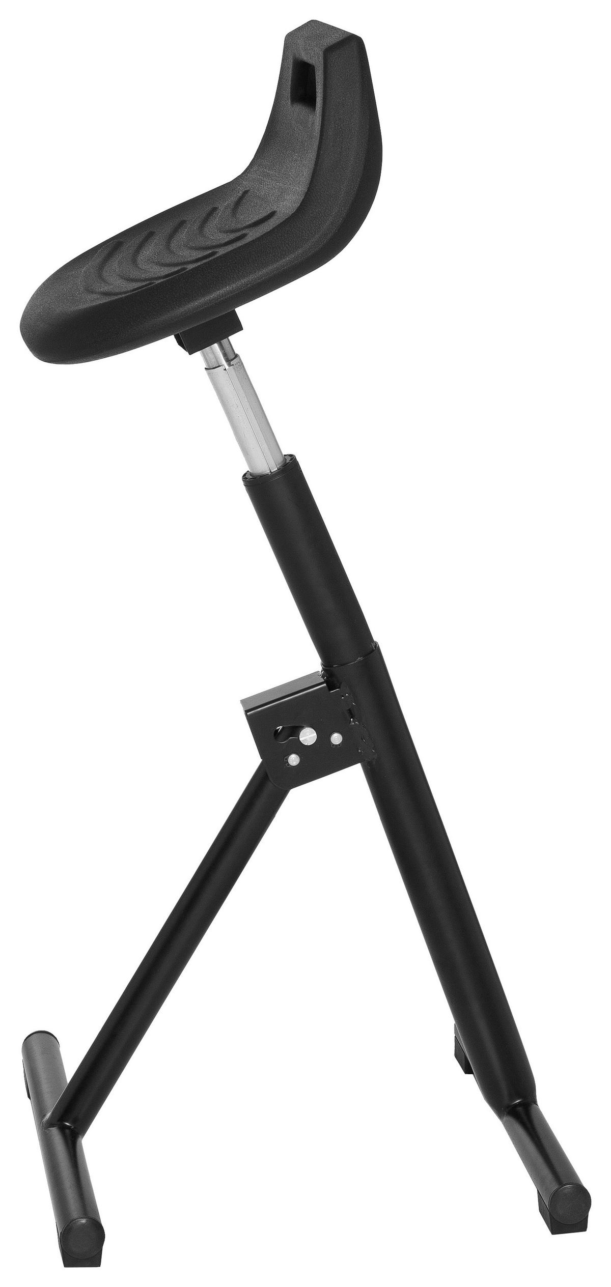 STÅSTÖD  svart  - svart, Modern, metall/plast (50/83/25cm) - MID.YOU