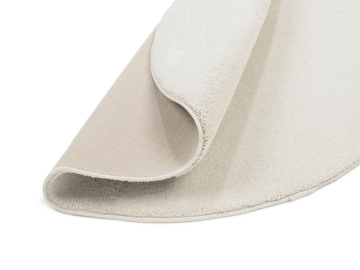 WEBTEPPICH 120 cm Weiß  - Weiß, Basics, Textil (120cm) - Novel