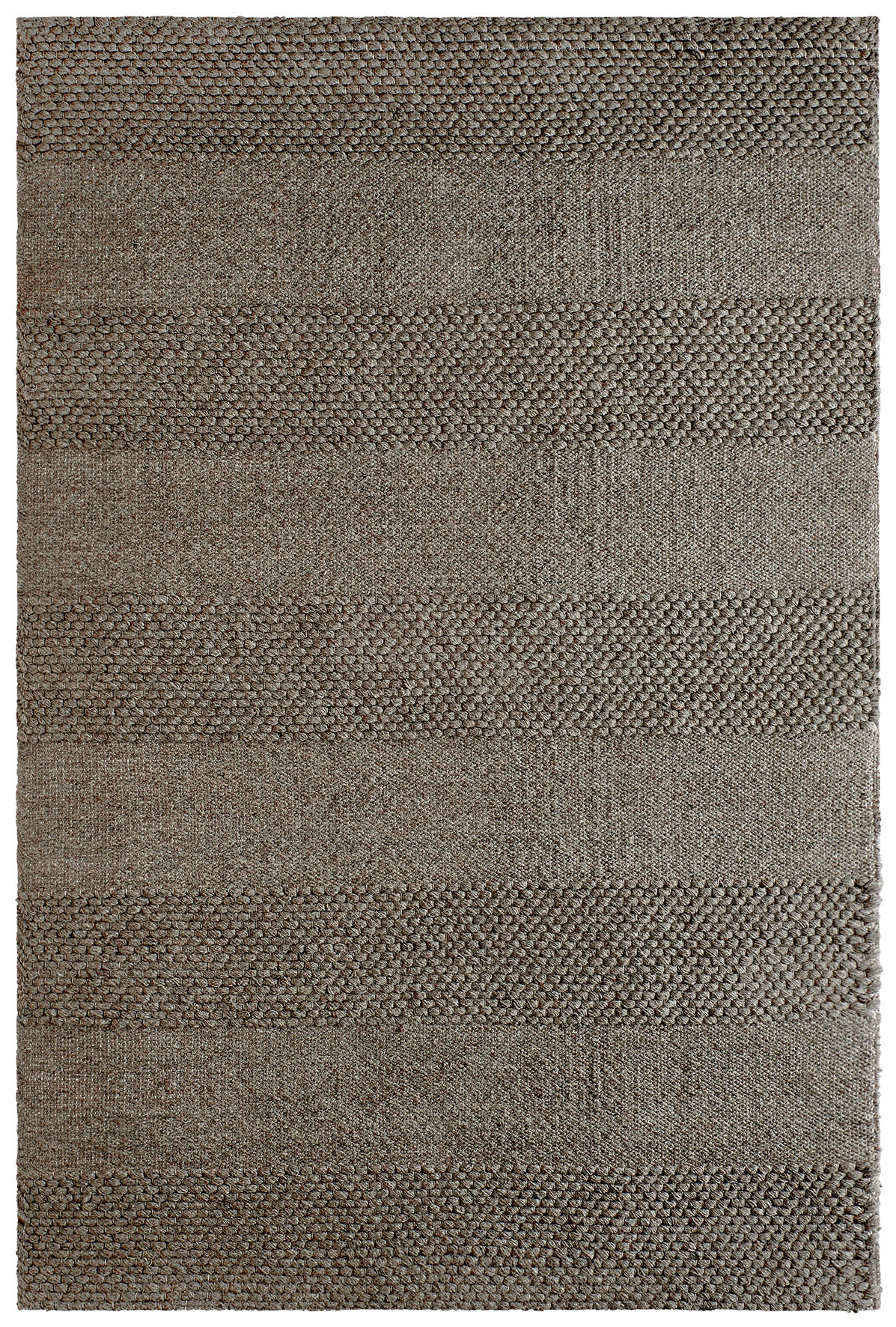 COVOR CU ȚESĂTURĂ PLATĂ  - maro, Basics, textil (80/150cm)