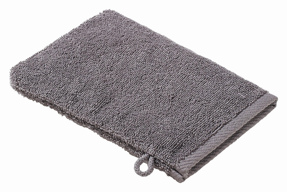 WASCHLAPPEN Quattro Silberfarben 4-teilig  - Silberfarben, Basics, Textil (16/22cm) - Esposa