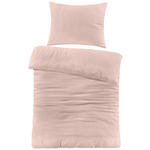 WENDEBETTWÄSCHE Musselin 140/200 cm  - Hellrosa, Basics, Textil (140/200cm) - Novel