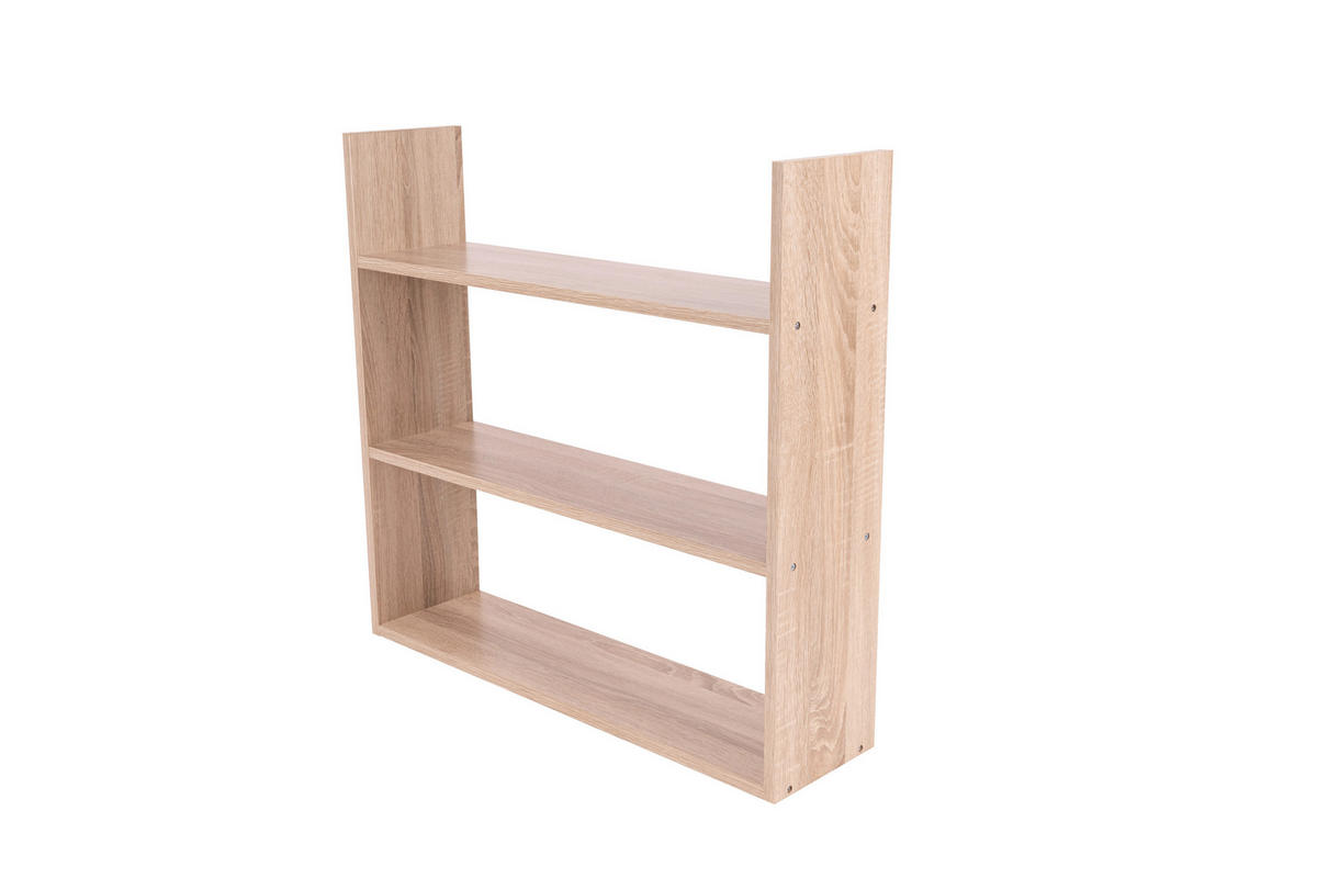WANDREGAL  - Eichefarben, Basics, Holzwerkstoff (70/18/67cm)