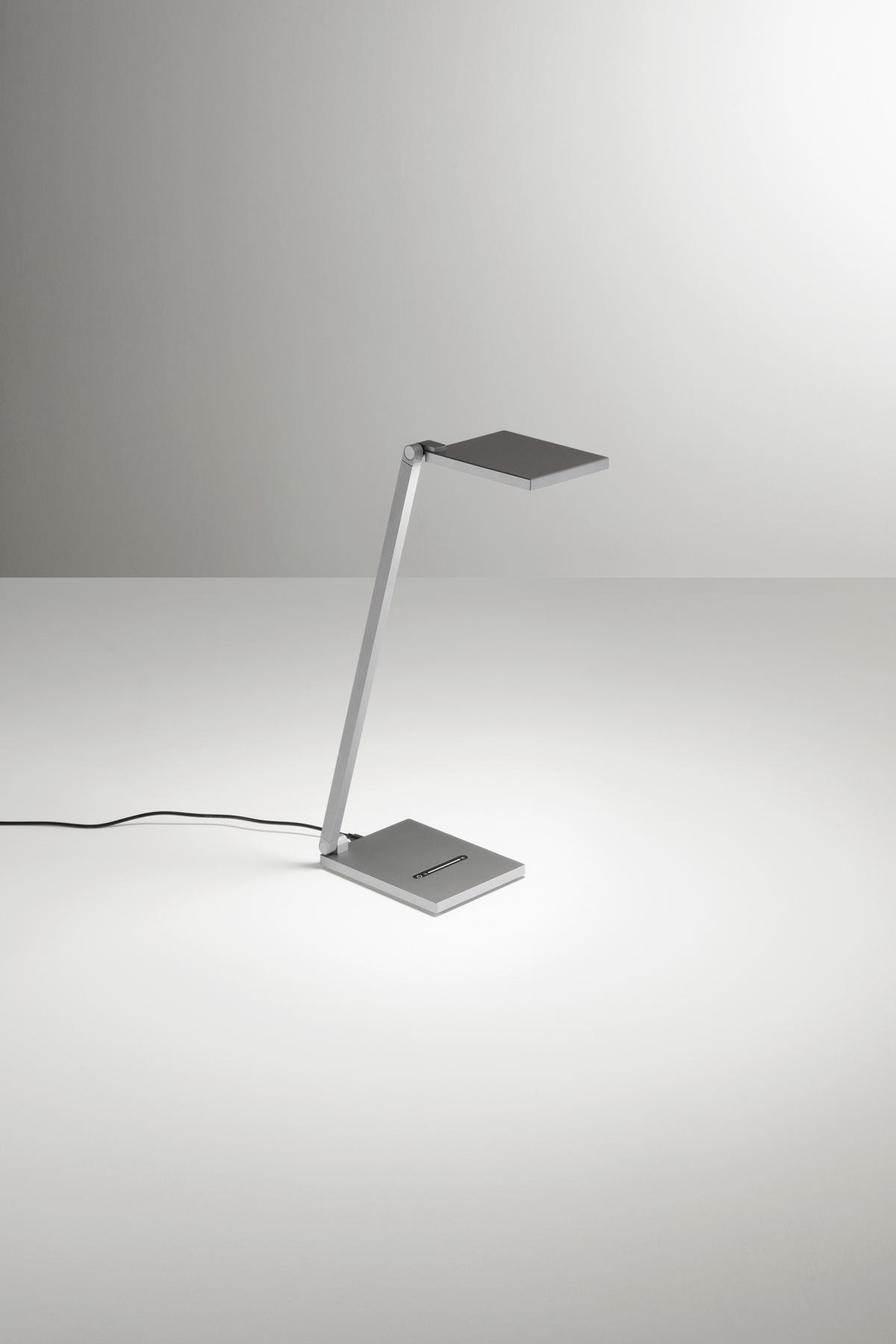 LED-SCHREIBTISCHLEUCHTE Zermatt 16/12/58 cm   - Dunkelgrau, Design, Metall (16/12/58cm) - Fabas Luce