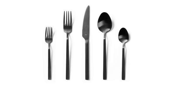 BESTECKSET Glam Chic 30-teilig Edelstahl  - Schwarz, Design, Metall - Homeware Profession.