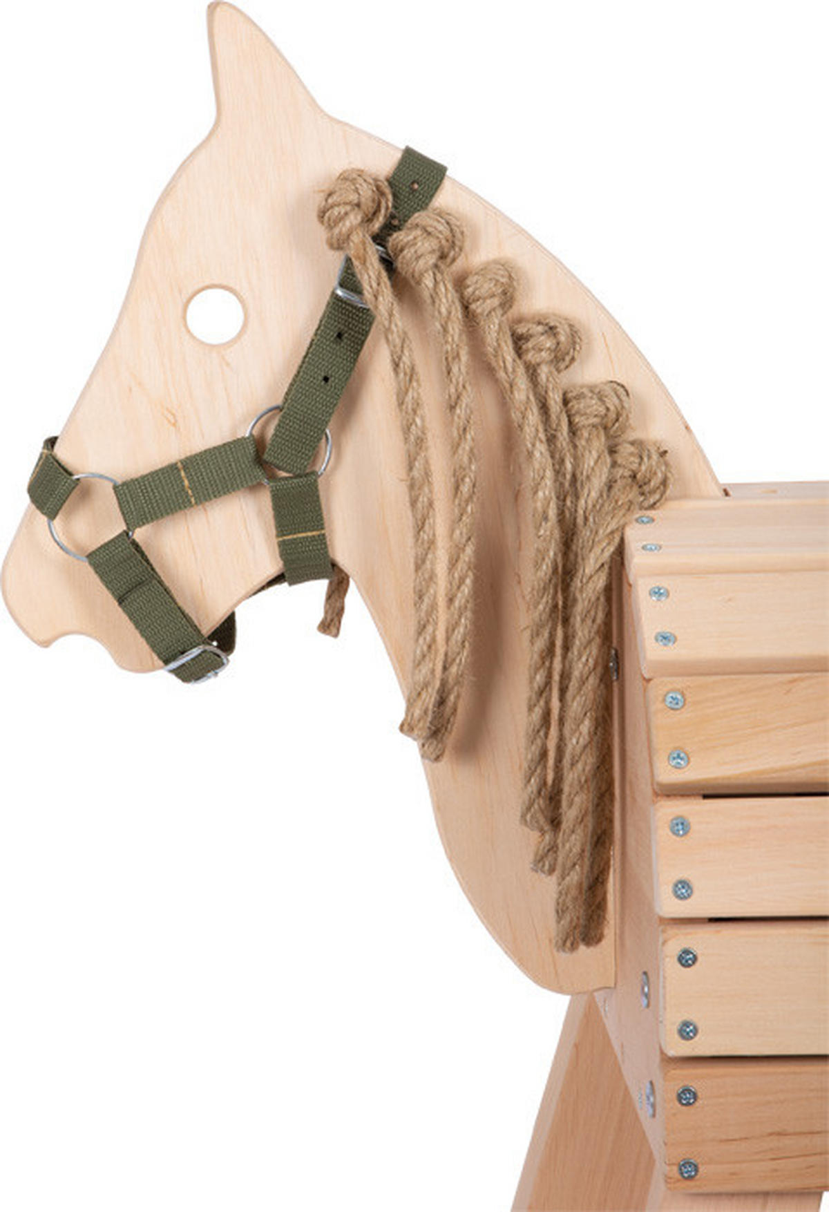 KLETTERGERÜST - Braun, Basics, Holz (79/70/41cm) - small foot