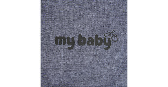 BUGGY Madrid - Blau/Schwarz, KONVENTIONELL, Textil/Metall (80,5/47,5/106,5cm) - MY BABY LOU
