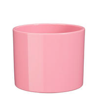 VIRÁGKASPÓ  - pink, Basics, kerámia (17.5/17.5/14.5cm)