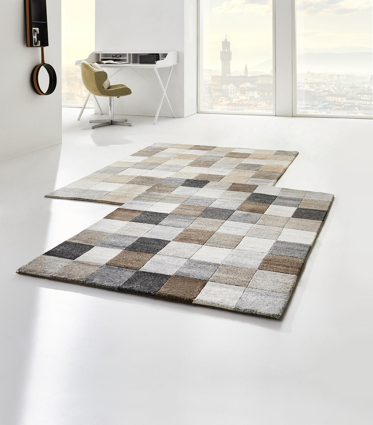 ORIENTTEPPICH 60/90 cm Braun, Grau, Naturfarben  - Braun/Naturfarben, Basics, Textil (60/90cm) - Cazaris