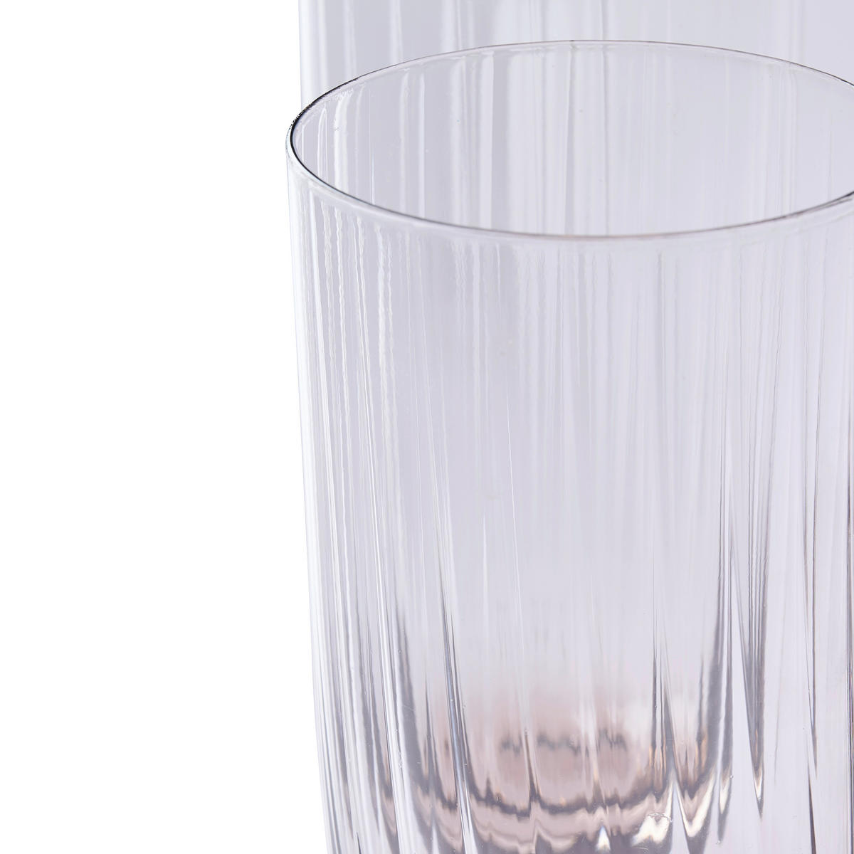 TRINKGLAS 360 ml 4-teilig  - Hellbraun, Trend, Glas - Novel