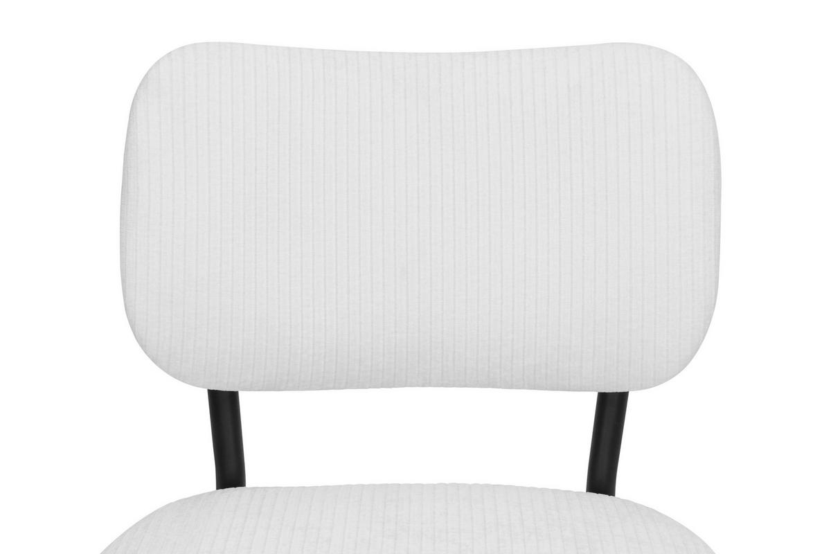 KŘESLO, textil, krémová - černá/krémová, Design, kov/textil (62/76/65,5cm) - P & B