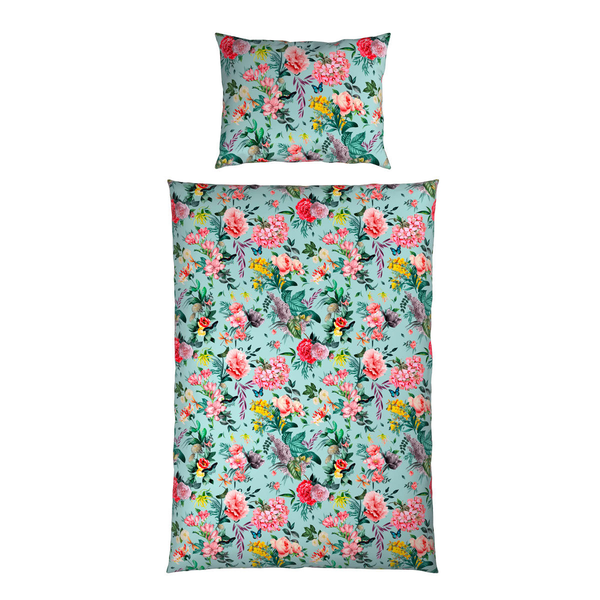 BETTWÄSCHE Satin 140/200 cm  - Multicolor, KONVENTIONELL, Textil (140/200cm) - Esposa