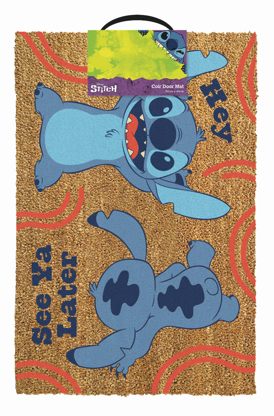 Disney FUßMATTE Stitch Mehrfarbig 40x60x1.5 cm