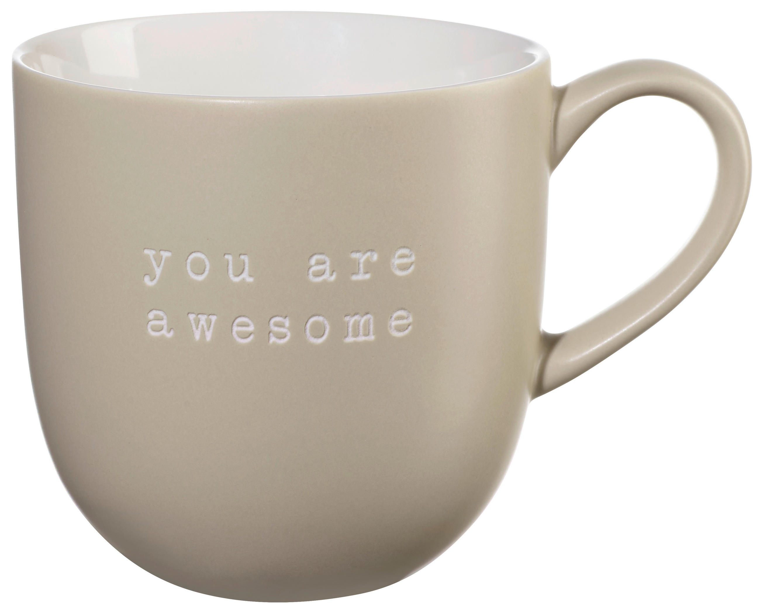 ASA Kaffeebecher hey! Beige