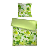 WENDEBETTWÄSCHE 135/200 cm  - Grün, Textil (135/200cm) - Bio:Vio