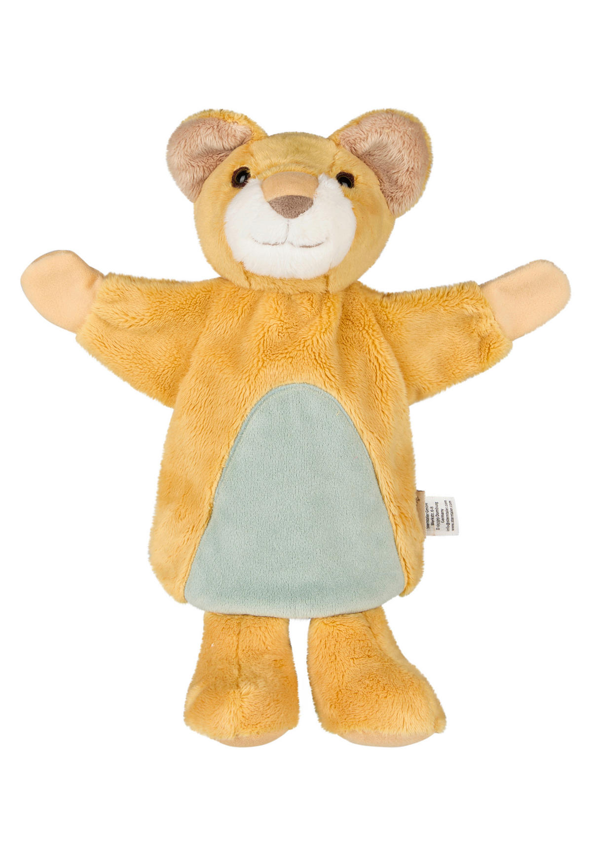 HANDPUPPE - Hellgelb, Basics, Textil (31/26/6cm) - Sterntaler