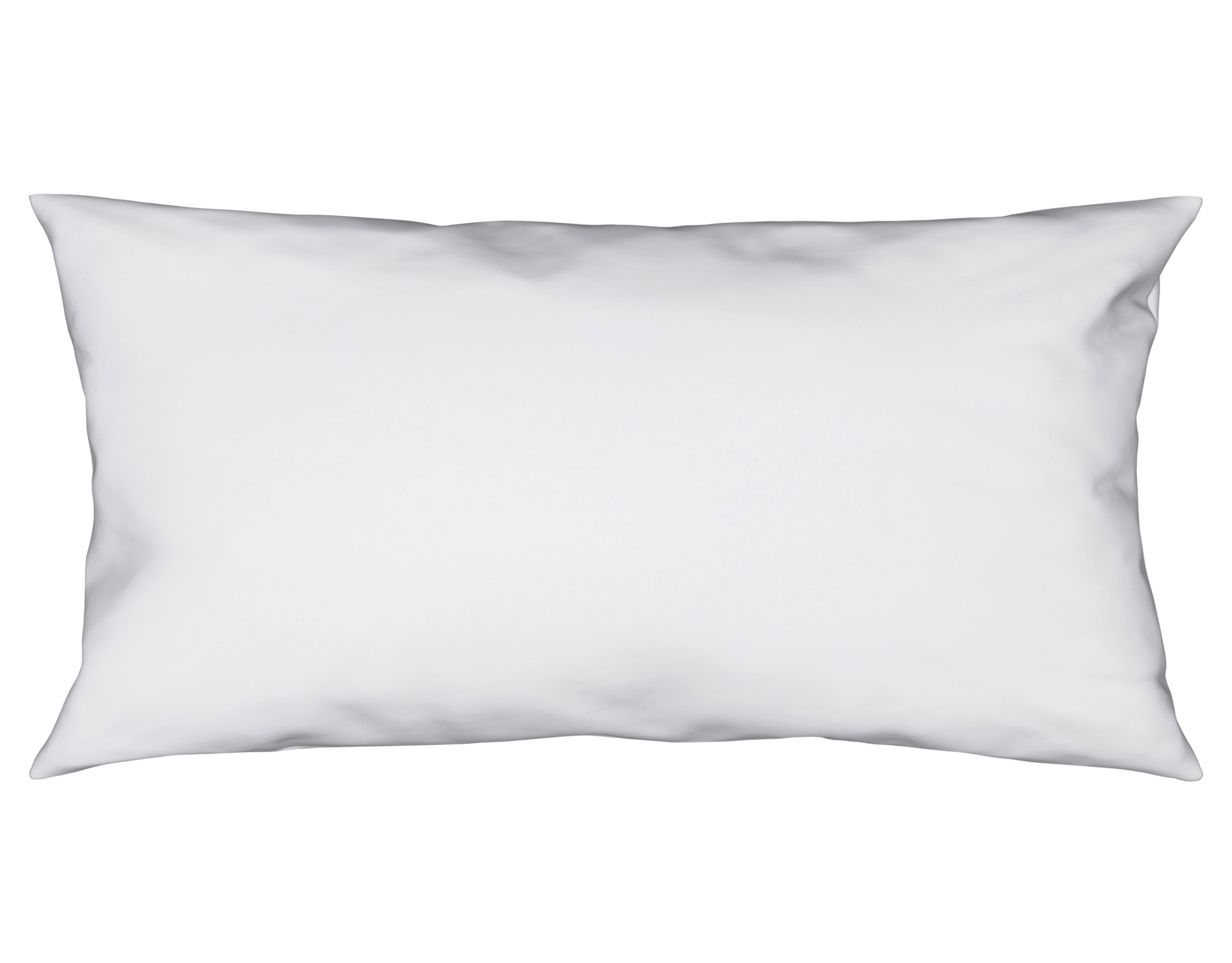 KOPFKISSENBEZUG Barcelona Jersey  - Weiß, Basics, Textil (40/80cm) - Schlafgut