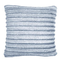 DÍSZPÁRNAHUZAT 45/45 cm  - világosszürke, Basics, textil (45/45cm) - Novel