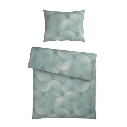BETTWÄSCHE Atelier Makosatin 140/200 cm  - Grün, Basics, Textil (140/200cm) - Estella