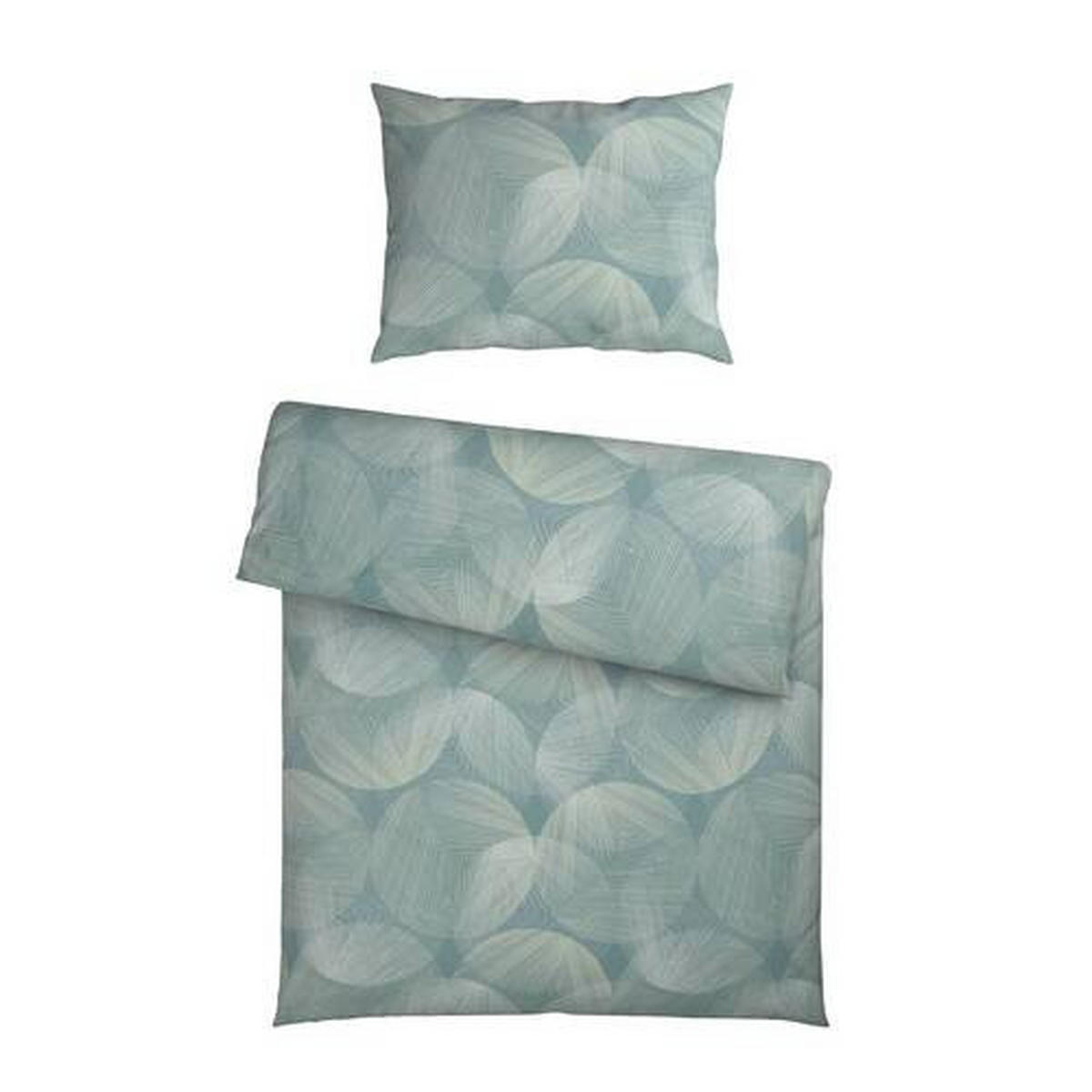 BETTWÄSCHE Atelier Makosatin 140/200 cm  - Grün, Basics, Textil (140/200cm) - Estella