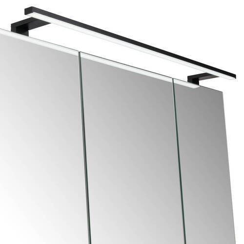 BADEZIMMER 3-teilig  in 102 cm  - Weiß, Design, Glas/Keramik (102cm) - Novel
