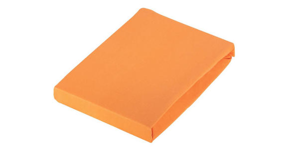 SPANNLEINTUCH 150/200 cm  - Orange, Basics, Textil (150/200cm) - Novel