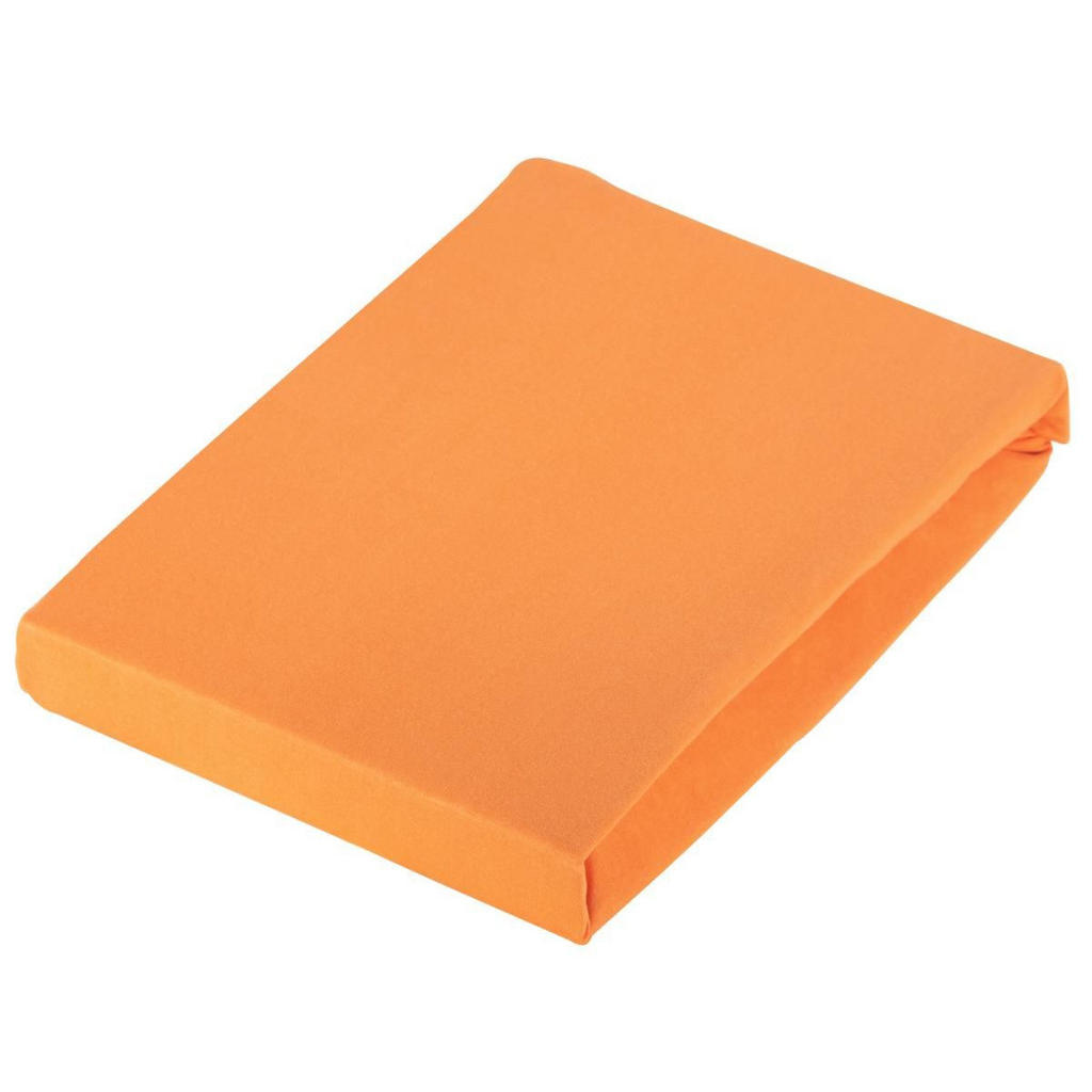 Novel NAPÍNACIA PLACHTA, džersej, oranžová, 100/200 cm - oranžová