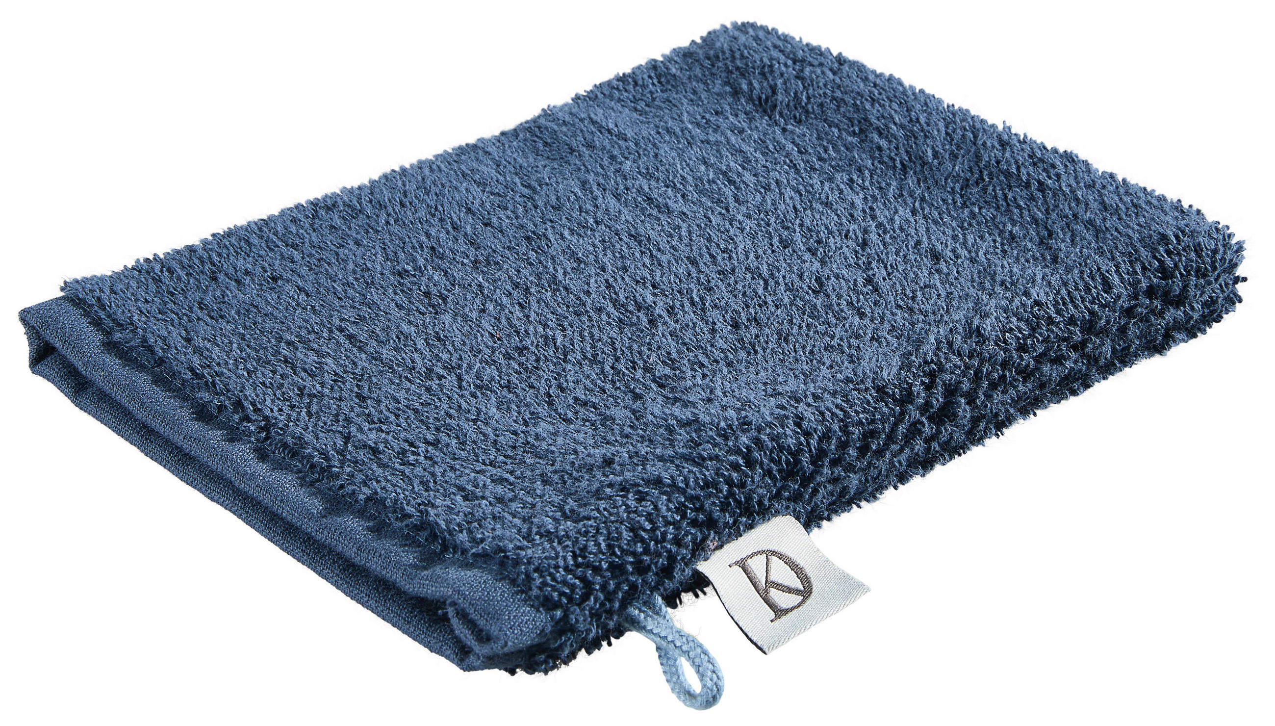 WASCHLAPPEN BOLANO Dunkelblau 4-teilig  - Dunkelblau, KONVENTIONELL, Textil (16/21cm) - Dieter Knoll