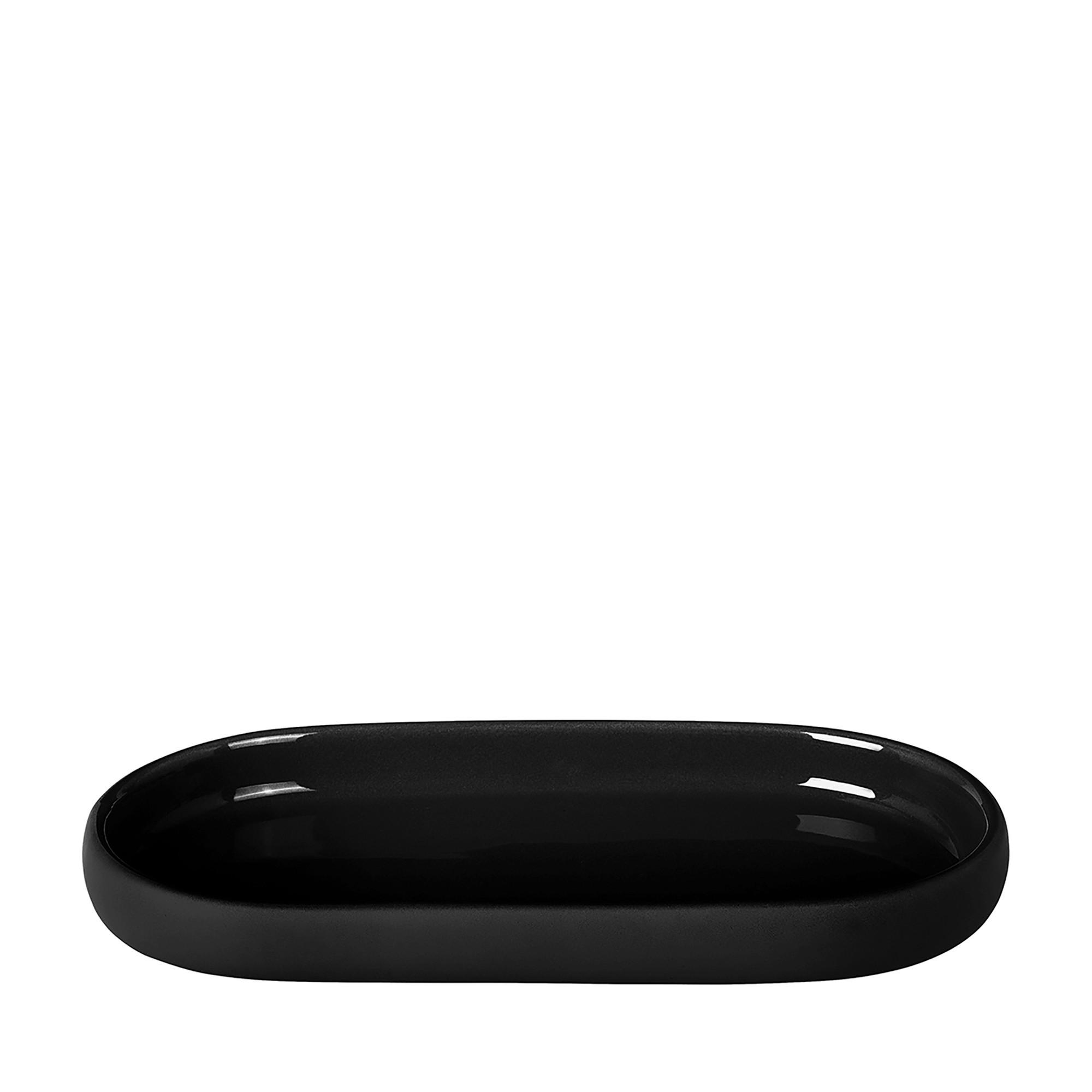 ABLAGE 10/2,5/19 cm  - Schwarz, Design, Keramik (10/2,5/19cm) - Blomus