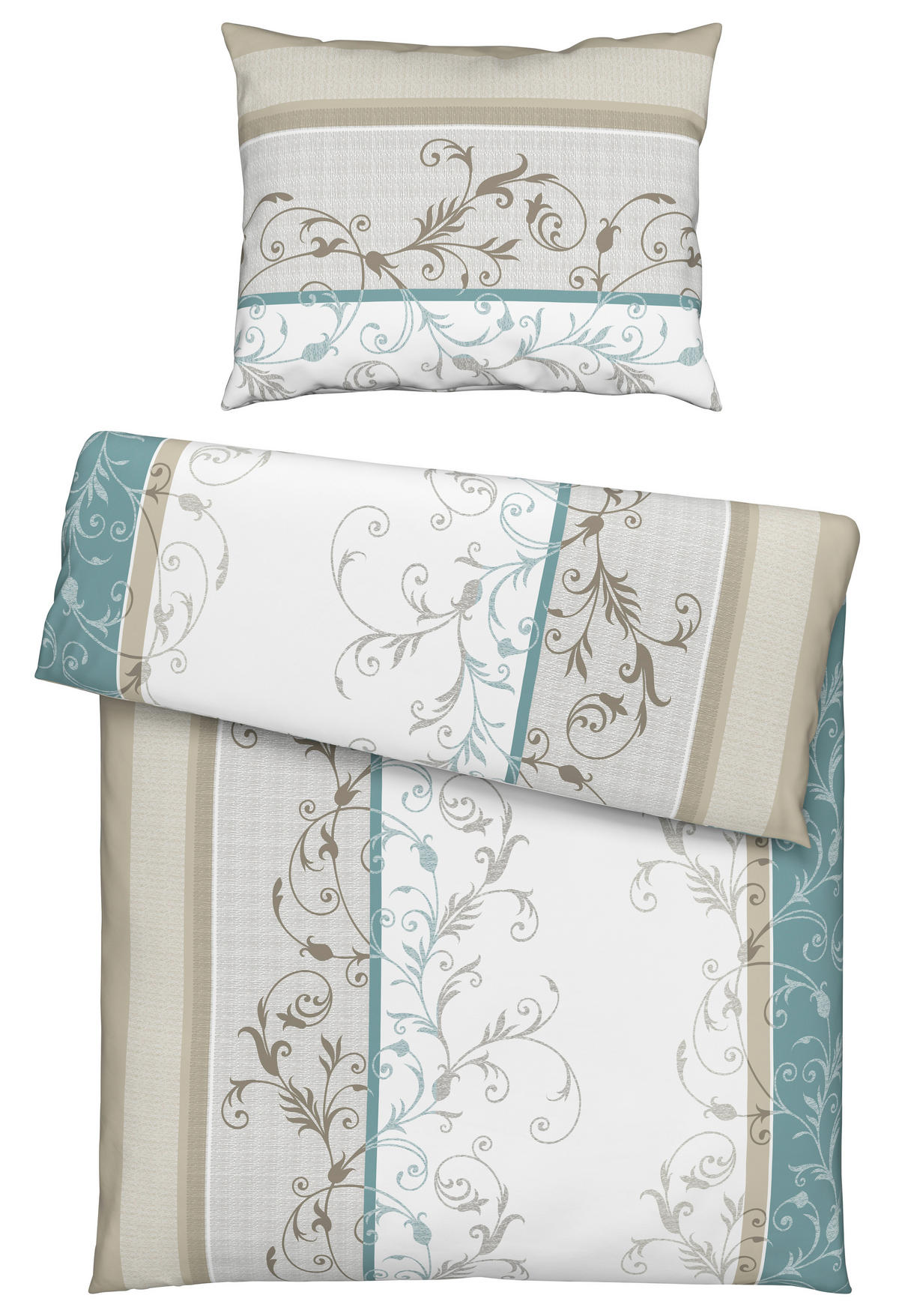 POSTEĽNÁ BIELIZEŇ, džersej, béžová, 140/200 cm - béžová, Konventionell, textil (140/200cm) - Esposa
