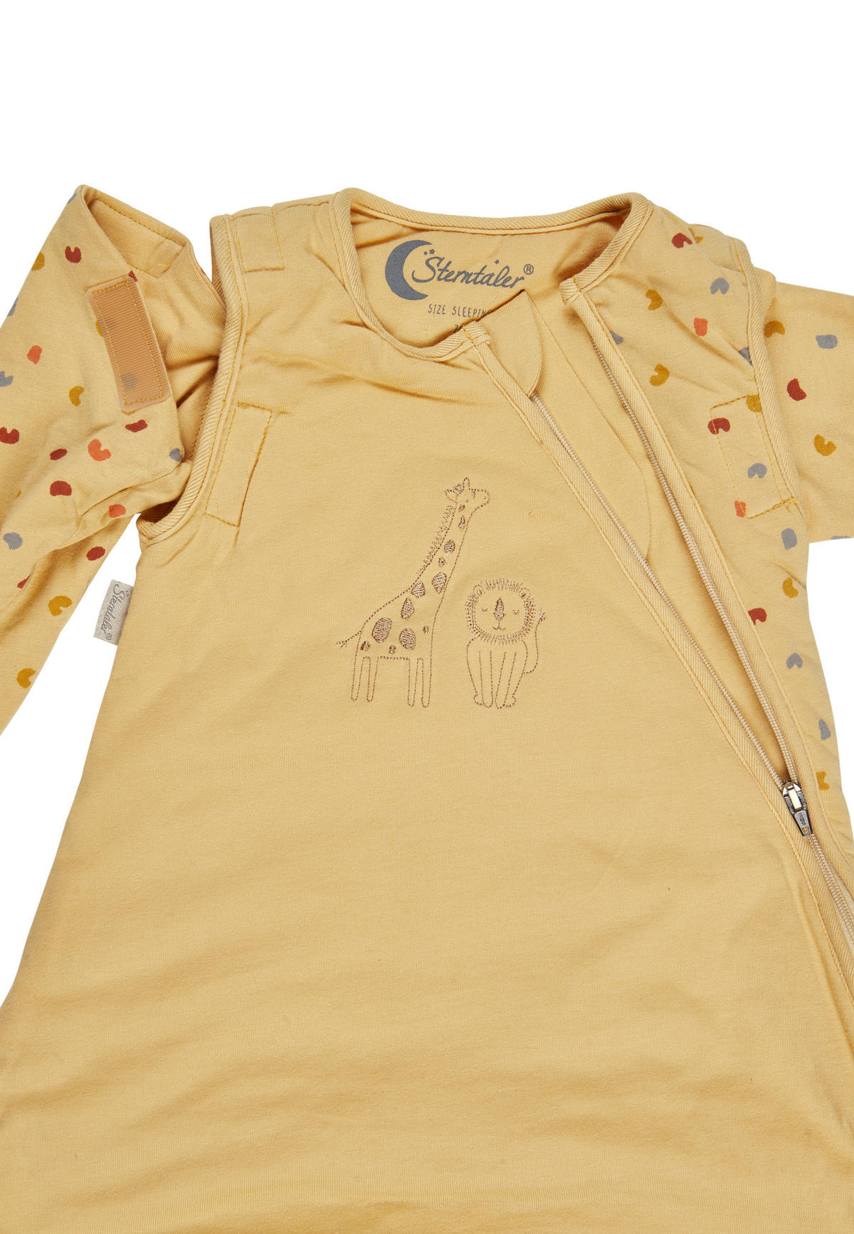 BABYSCHLAFSACK Löwe Leo    80   - Dunkelgelb, Basics, Textil (80null) - Sterntaler